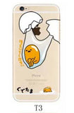 10pcs New Loveable Cartoon Gudetama Case Cover For iphone 7 7Plus Ultrathin TPU Material Gudetama Egg Pattern Mobile Phone Shell