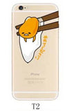 10pcs New Loveable Cartoon Gudetama Case Cover For iphone 7 7Plus Ultrathin TPU Material Gudetama Egg Pattern Mobile Phone Shell