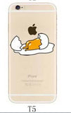 10pcs New Loveable Cartoon Gudetama Case Cover For iphone 7 7Plus Ultrathin TPU Material Gudetama Egg Pattern Mobile Phone Shell